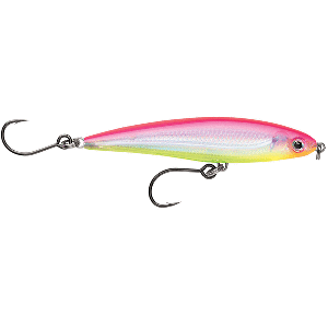 Rapala X-Rap&reg; Twitchin&rsquo; Minnow 4" Electric Chicken