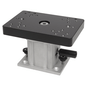 Cannon Aluminum Swivel Base Downrigger Pedestal - 4"